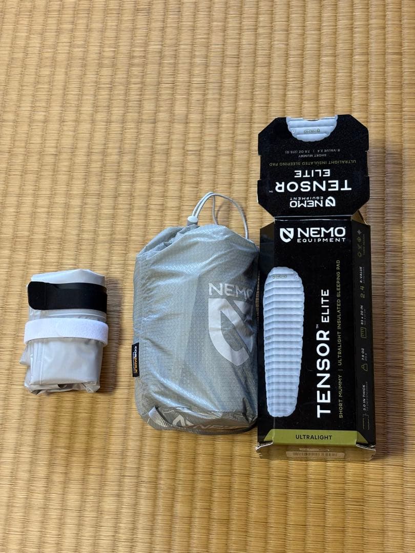 アウトドア寝具 NEMO TENSOR ELITE Short Mummy
