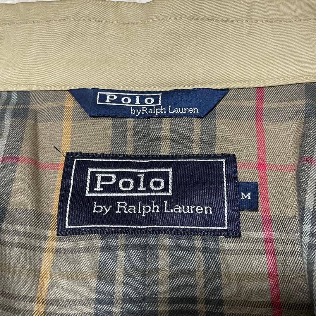 ラルフローレン　バルマカーンコート　一枚袖　チェック　80S ベージュ　ラグラン