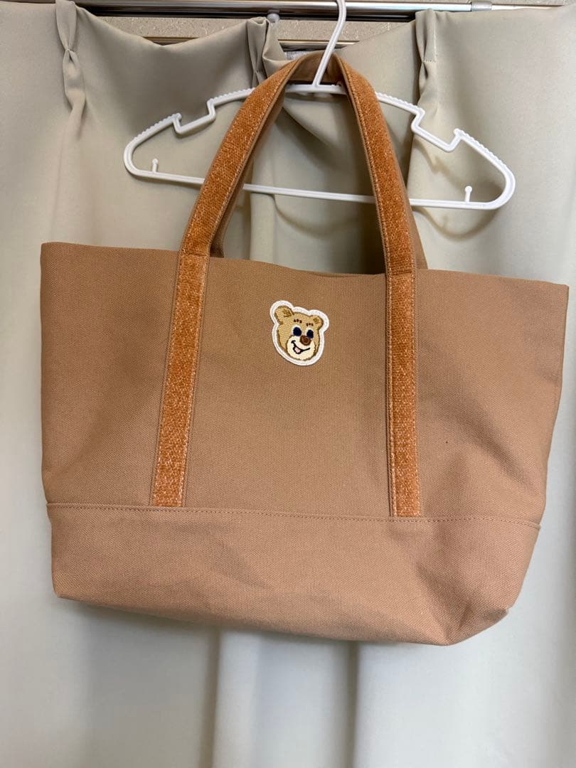 オールドテディ　トートバッグ　ベージュ