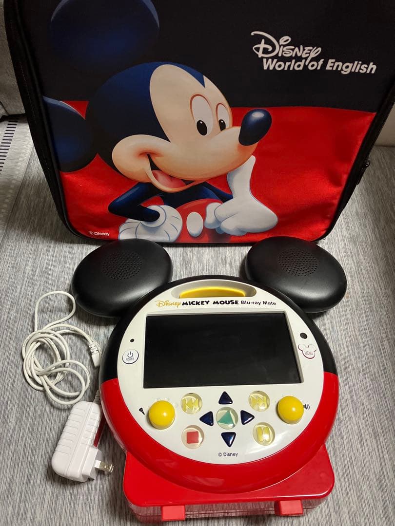 ケース付き　DWEミッキー英語システム　 ブルーレイメイト　DWEDisn
