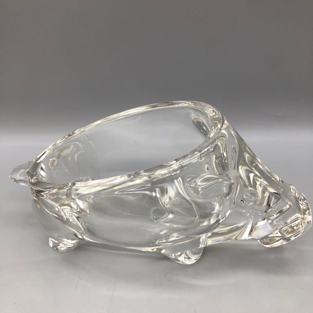 東洋佐々木ガラスクリスタル動物園シリーズ置物小物入れ犬&イノシシ&カバ3種セット