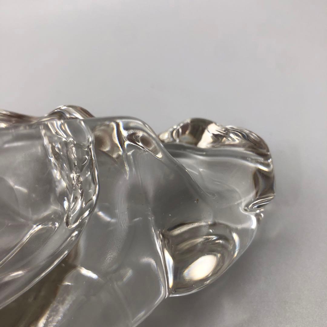 東洋佐々木ガラスクリスタル動物園シリーズ置物小物入れ犬&イノシシ&カバ3種セット