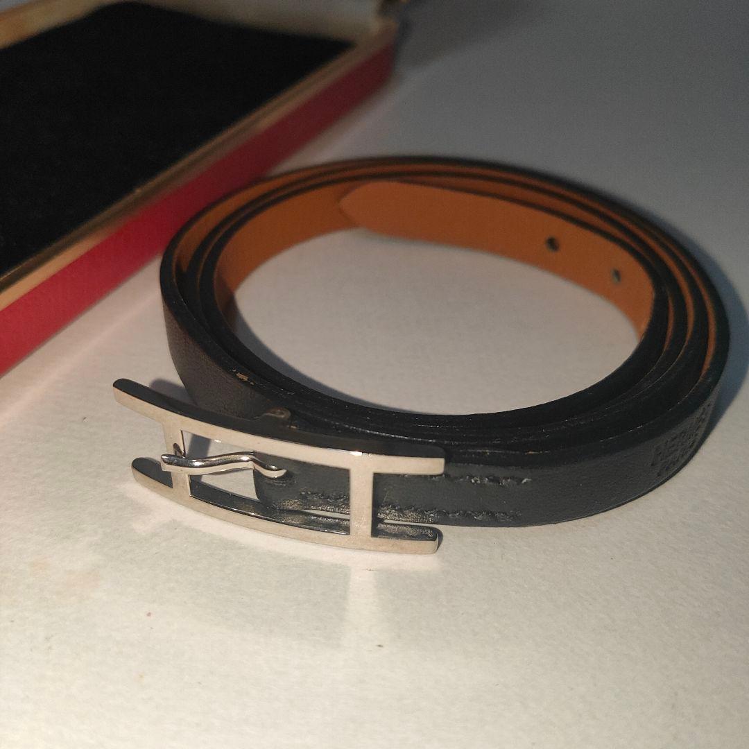 HERMESエルメス★レザーブレスレット アピ3ドゥブルトゥール ヴォースイフト