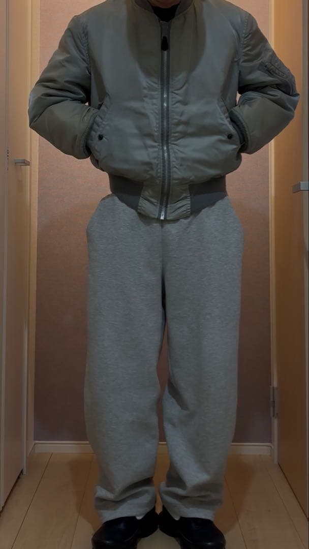 80sUSA製ALPHAアルファMA-1 フライトジャケット Mシルバー