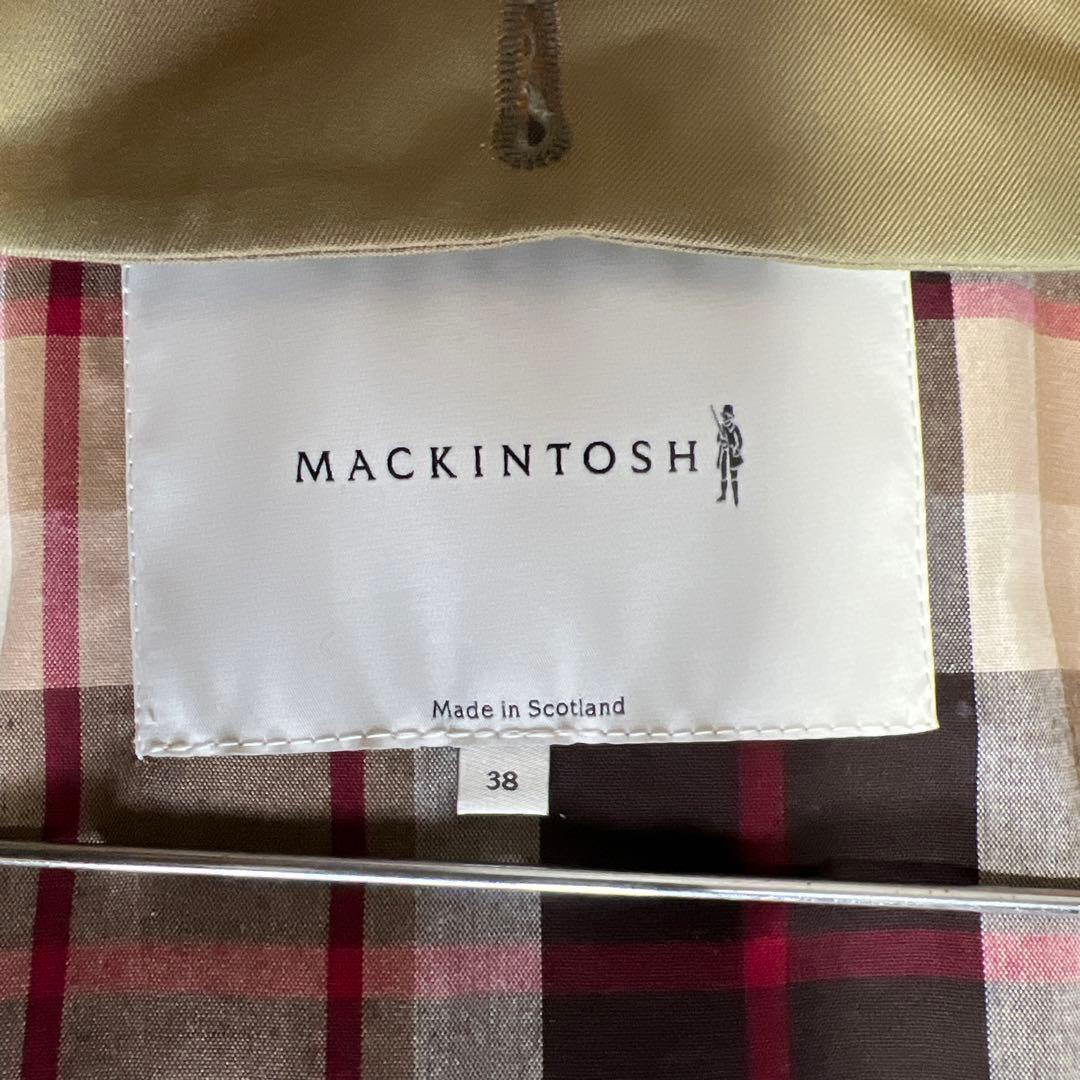 未使用級 MACKINTOSH トレンチコート 38