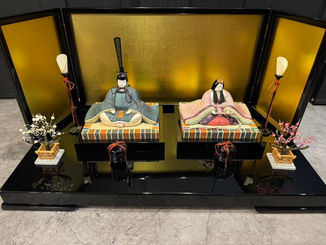 雛人形　江戸木目込人形　親王飾り