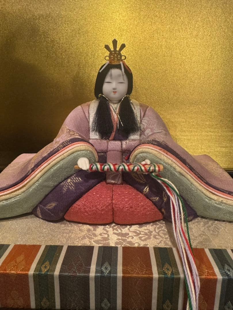 雛人形　江戸木目込人形　親王飾り