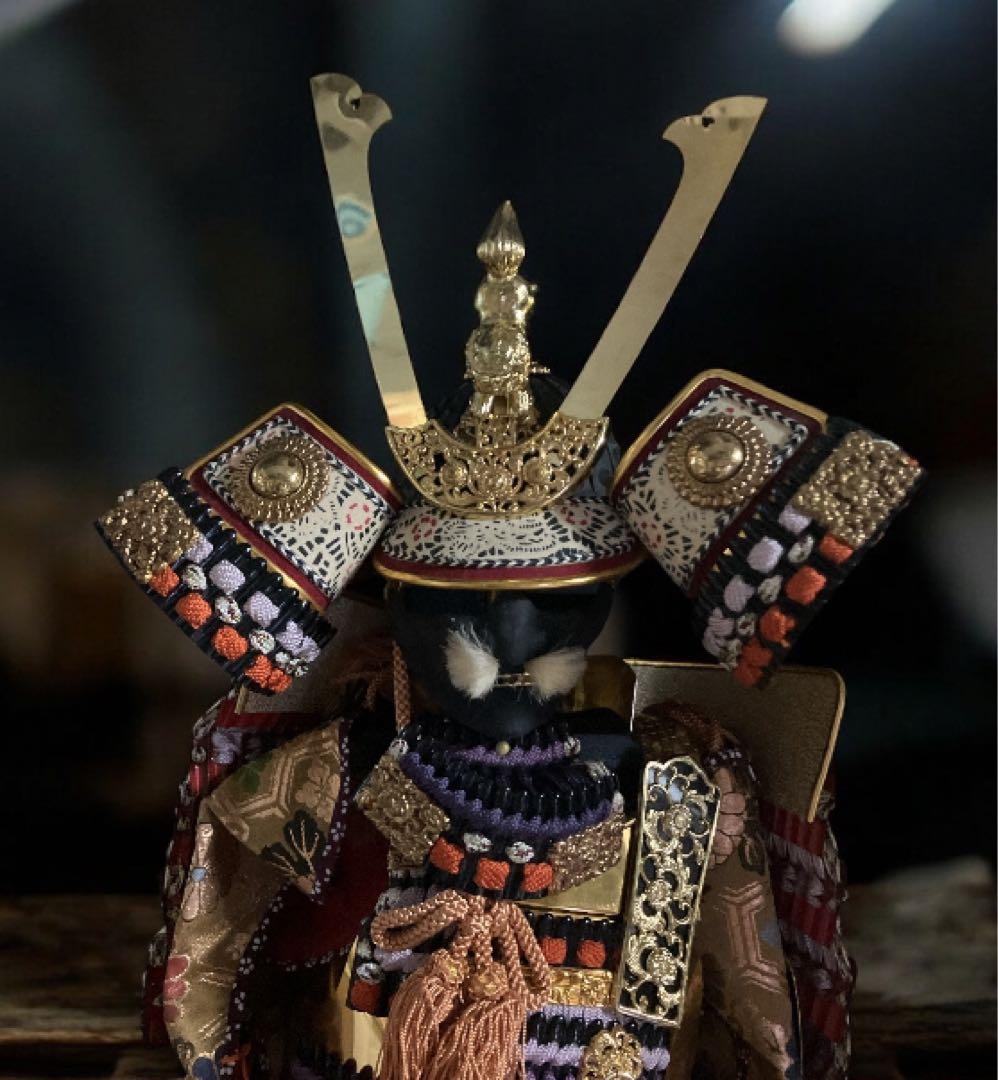 迫力　裾濃誠　古代大鎧　甲冑師　京北之住人 忠薫 作　五月人形