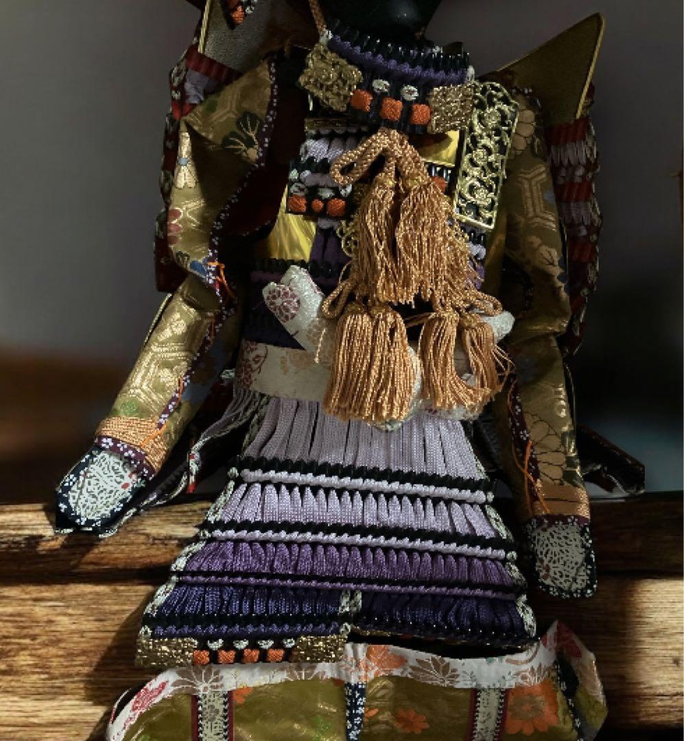 迫力　裾濃誠　古代大鎧　甲冑師　京北之住人 忠薫 作　五月人形