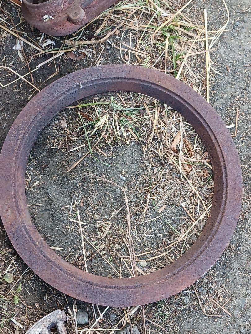 昭和レトロ羽釜(直径32) 釜戸あり