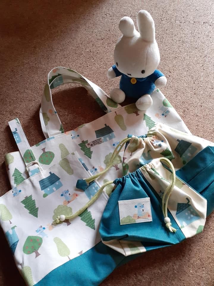 手作りの入園入学グッズ（7点セット）