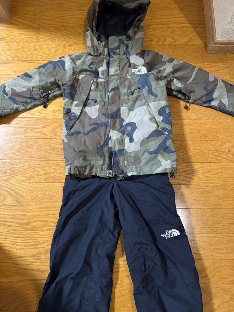 ノースフェイス　スクープジャケット　スクープパンツ　グローブ　セット