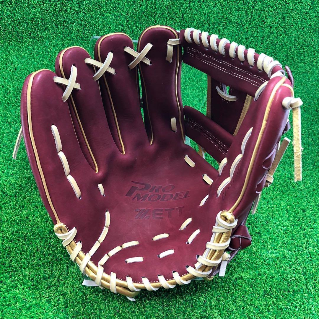 ZETT ゼット 内野手用 硬式野球 内野用 グローブ 左投げ 957