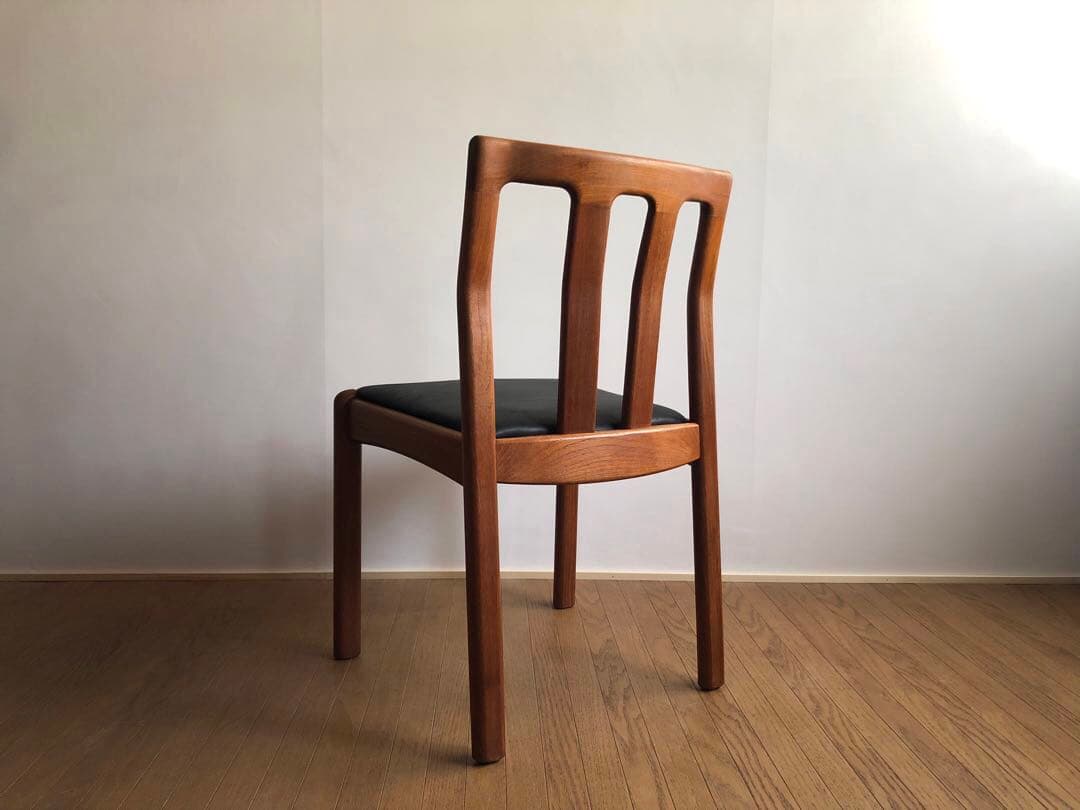 デンマーク dyrlund チーク無垢材チェア③ 北欧ヴィンテージ家具