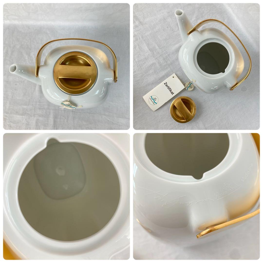 【Rosenthal】スタジオラインコーヒーカップセット 金彩 ゴールド