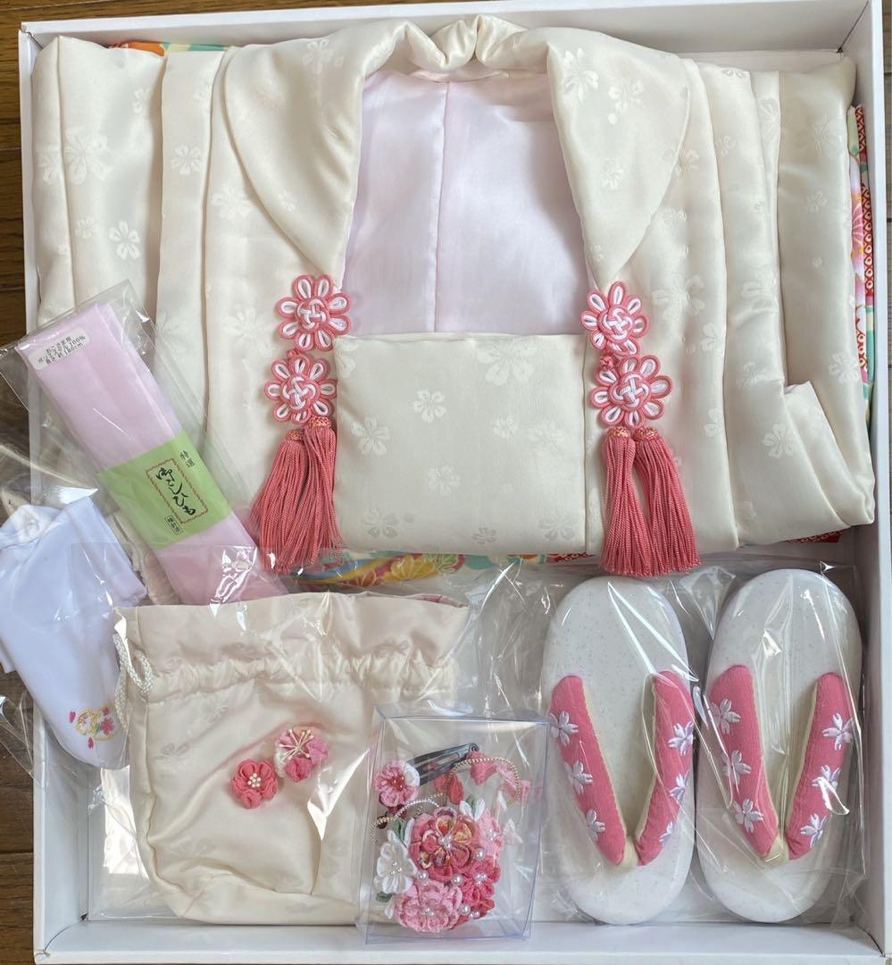 七五三 3歳 着物/小町キッズ被布セット