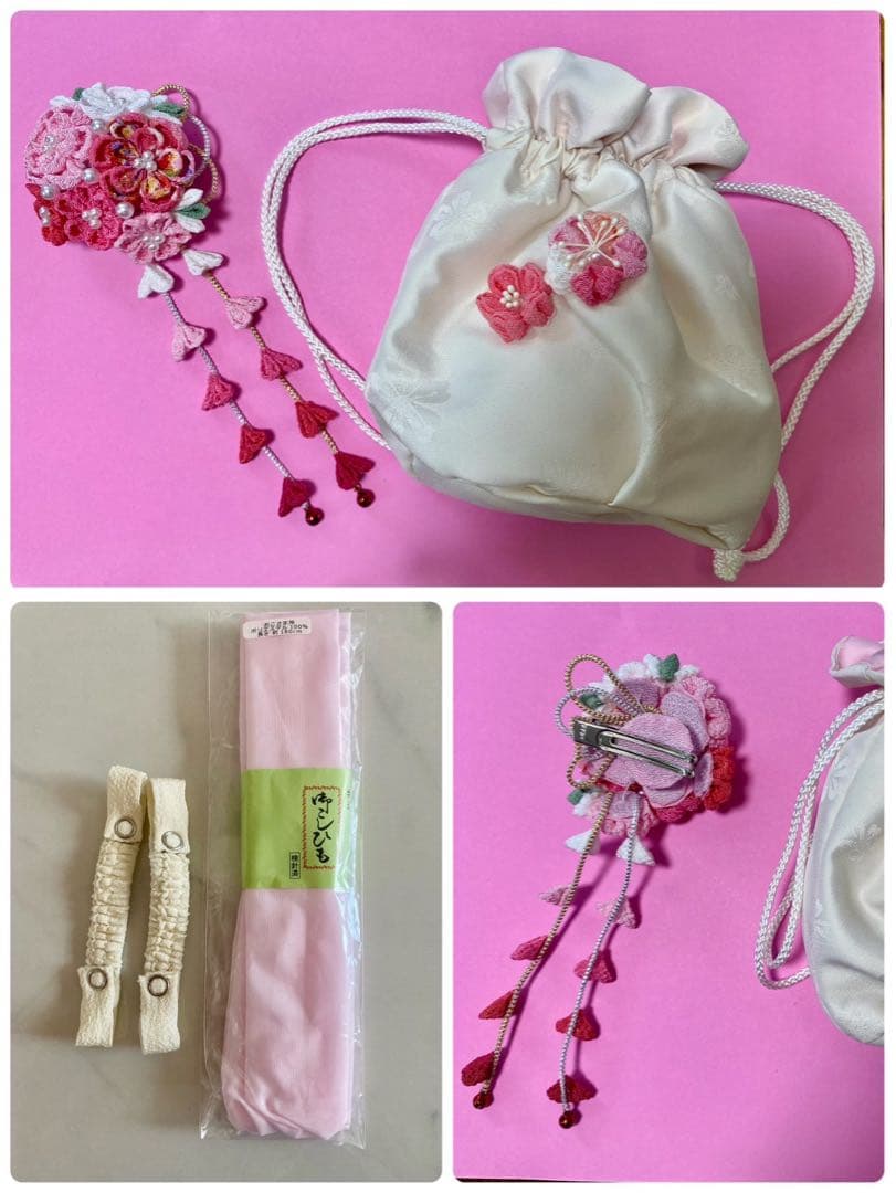 七五三 3歳 着物/小町キッズ被布セット