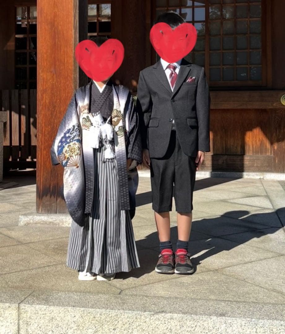 七五三　男の子　着物　京越