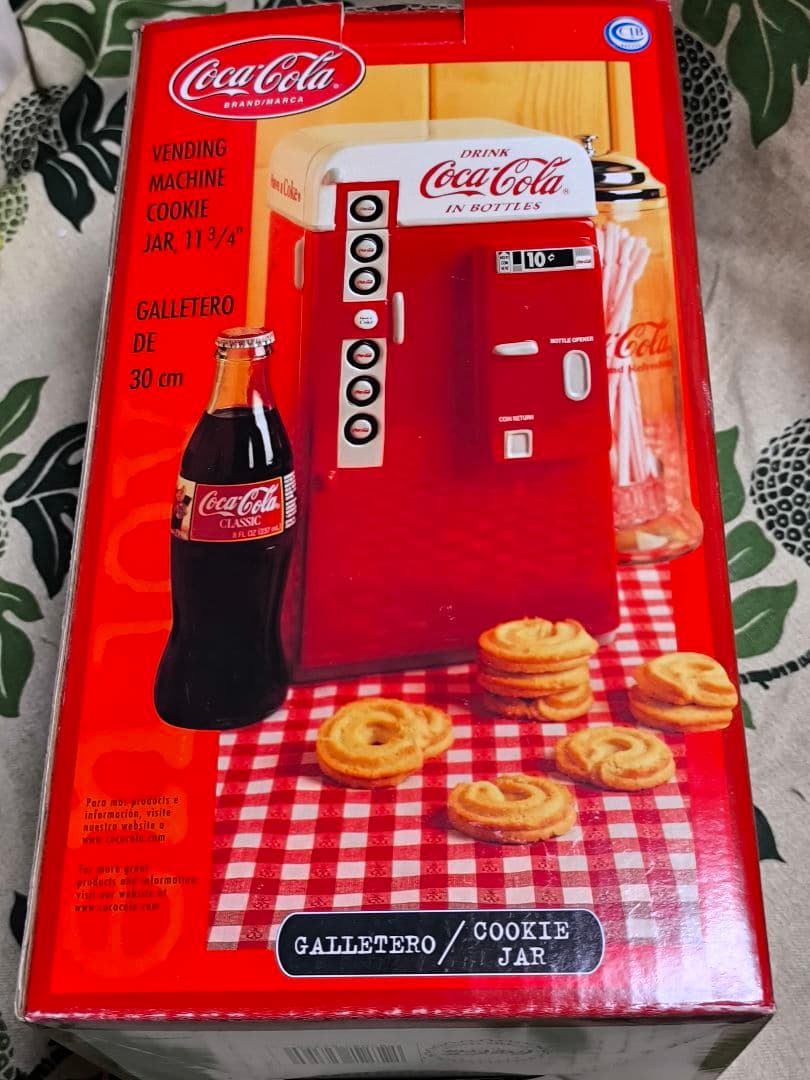 コカ・コーラ 冷蔵庫型クッキージャー