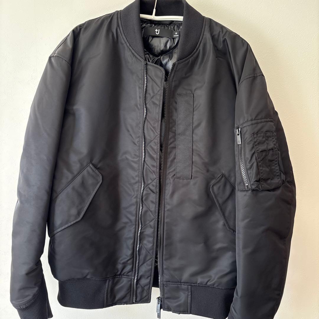 UNIQLO ➕J ブラック MA-1 フライトジャケット Mサイズ