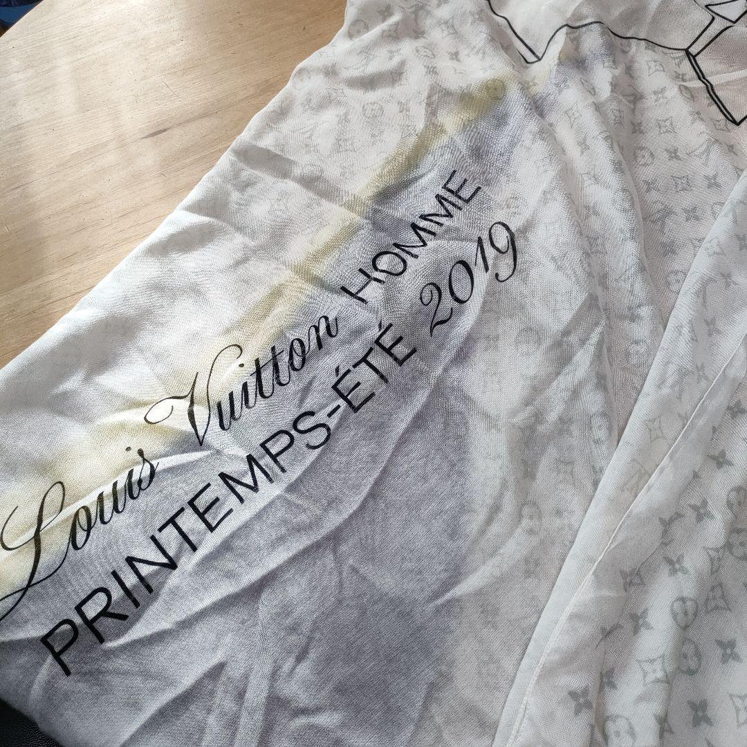 美品✨ルイヴィトン エトールモノグラム レインボー ストール カシミヤシルク