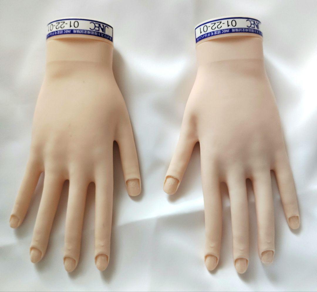 JNEC認定モデルハンド 骨折なし ST モデルハンド 両手 ネイリスト技能検定