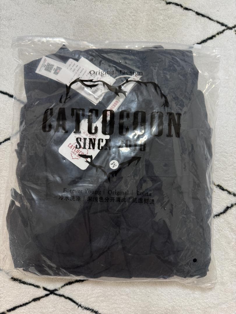 【新品即納1日発送】CATCOCOON クラシカルドールスカート 黒