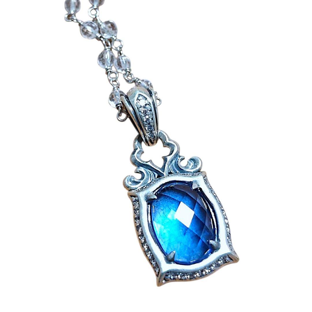 ArtemisClassicマリンラグーンペンダント（チェーン付）シルバー925