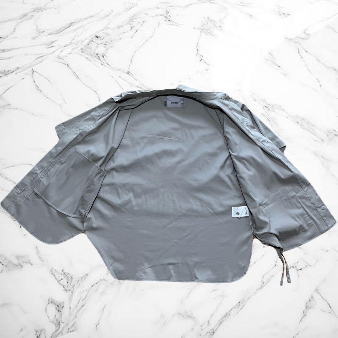 トップス GOOPiMADE GNV-05SoftBox 2-Layer Shirt