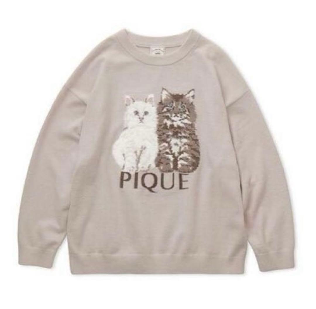 gelato piqué 猫柄　ルームウェア　上下セット