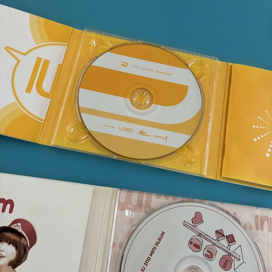 【希少激レア】 IU アイユー 1st 2nd CD アルバムセット　輸入盤