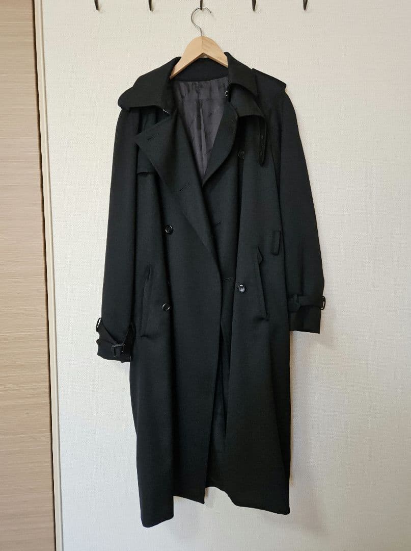 3*十様 JOHN LAWRENCE SULLIVAN ロングトレンチコート ブ