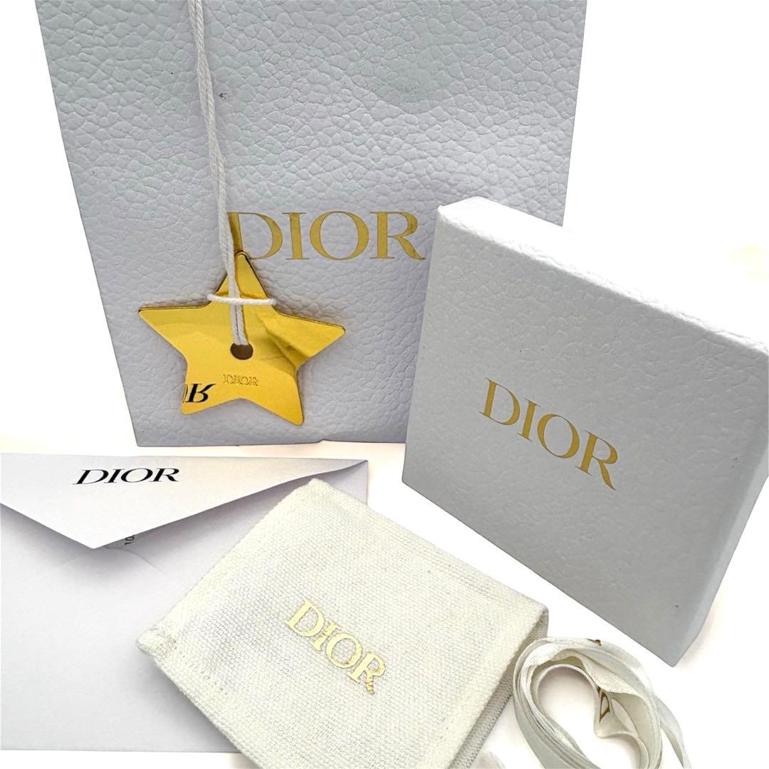 M*I様 【Dior 】ゴールド ロゴリング クリスタル装飾