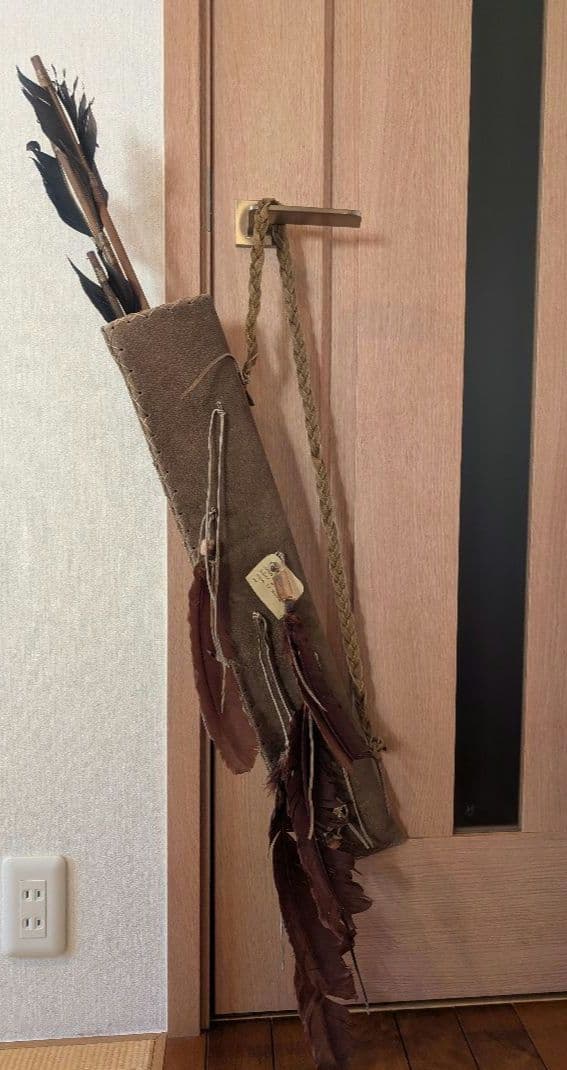 矢筒と矢のセット　ニューメキシコ　グランドキャニオン　インディアン　インテリア