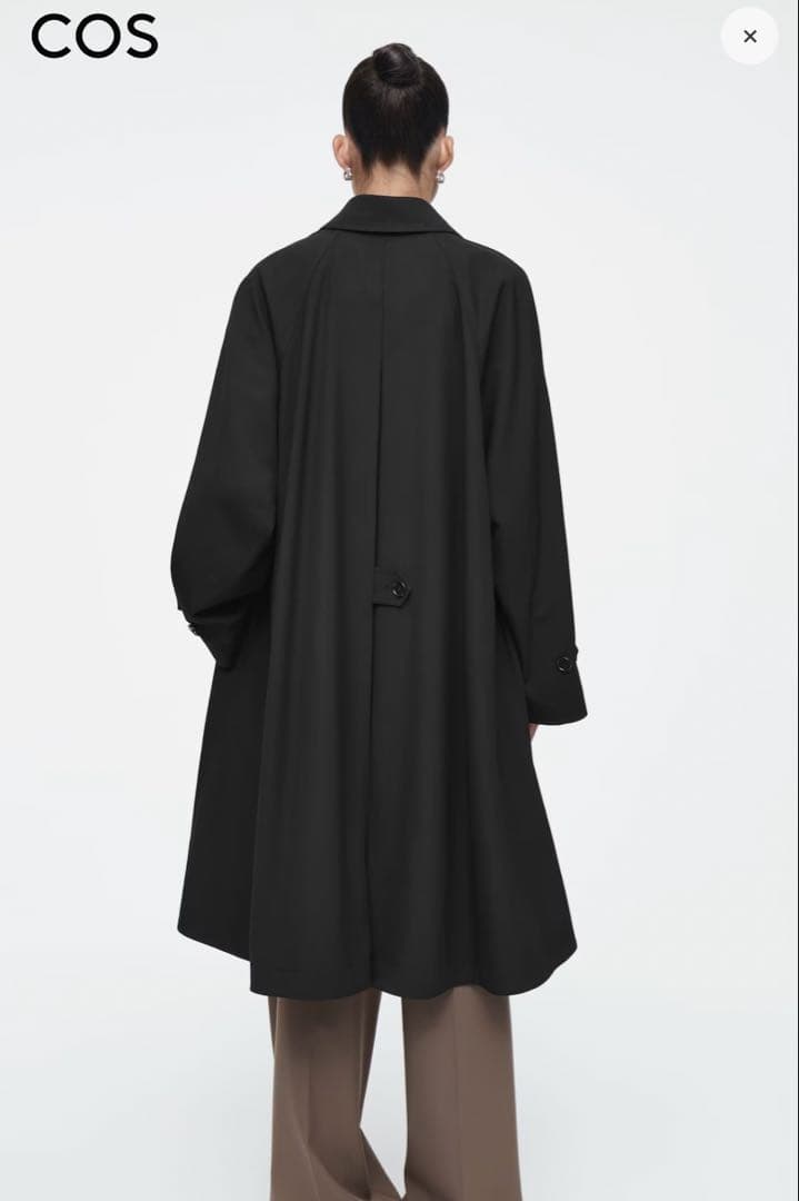 COS ボリュームスイングトレンチコート＊新品