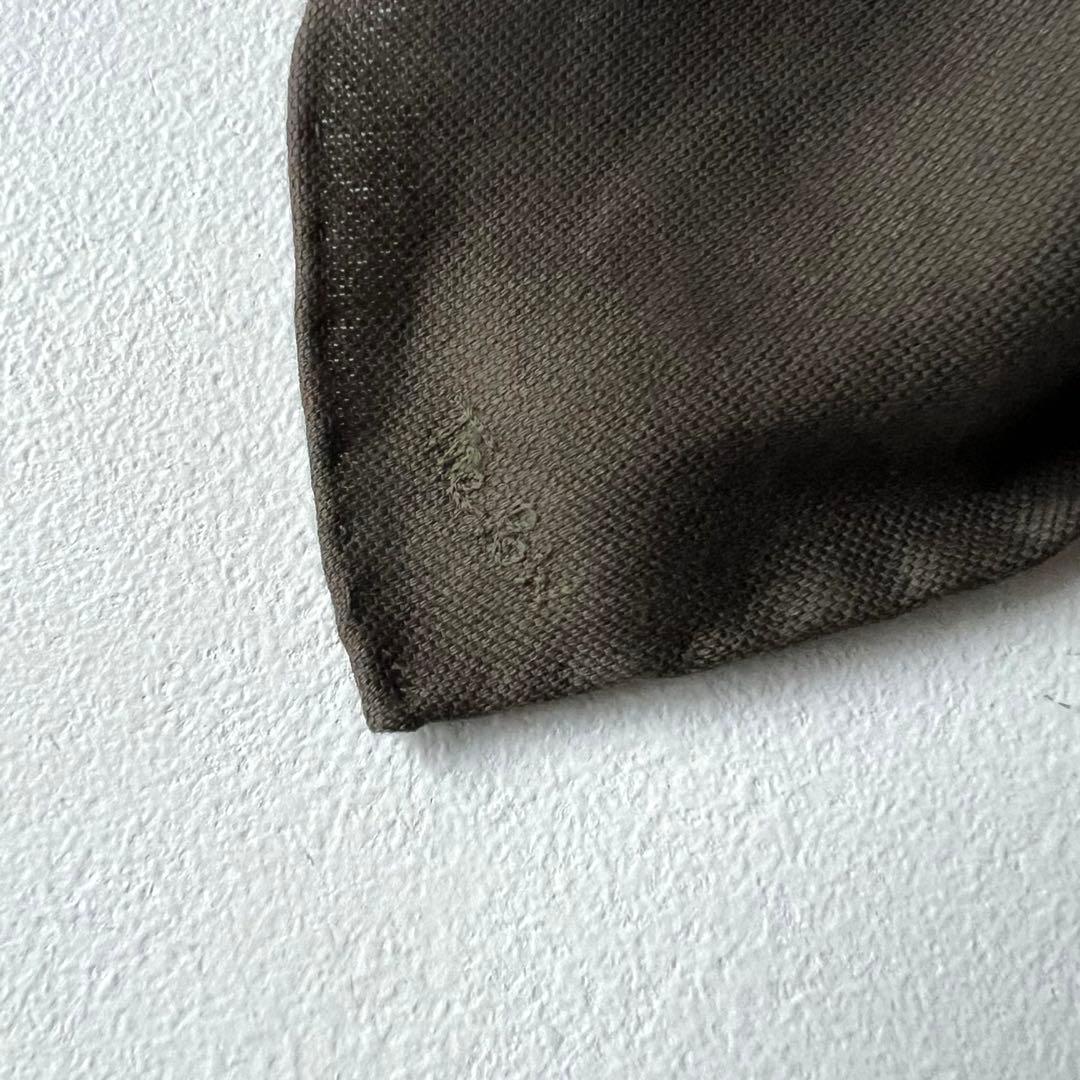 【Sale】 THE ROW Square Scarfコットン オリーブ
