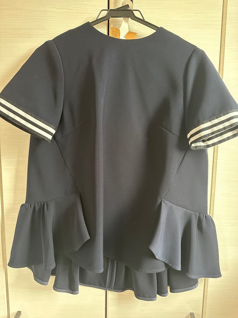 BORDERS at BALCONY 別注BACK RUFFLED TOP