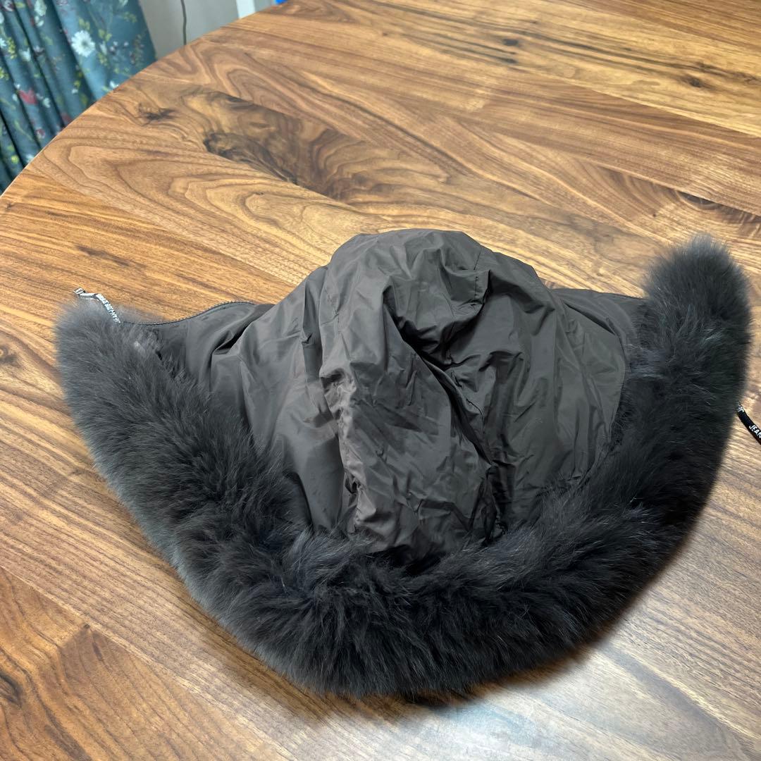 JEAN-LOUIS SCHERRER ブラウン ダウンロングコート