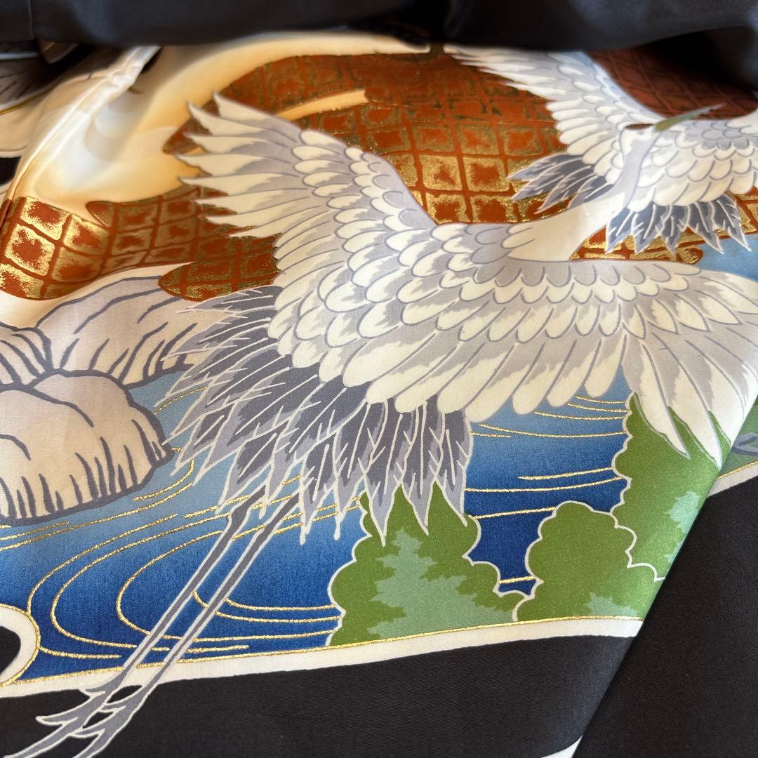 No.7 正絹男の子お祝い着　のしめ　長襦袢 七五三