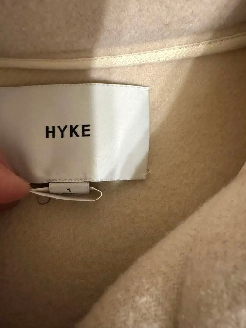 ふーみん　HYKE DUFFLE COAT 23AW