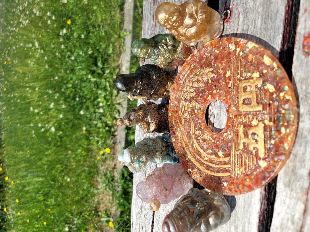 特別呪物A願掛け石★目標達成と人生の成功のご縁プレート