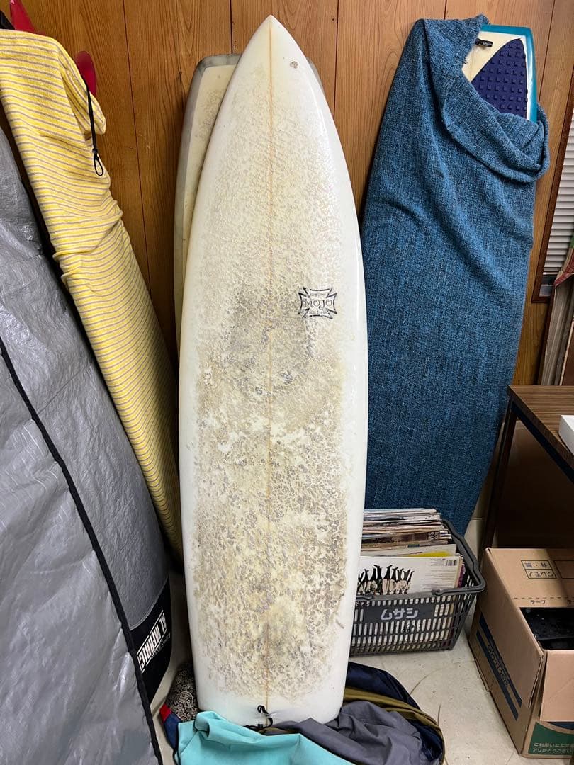 mojoサーフボード 5フィンボックス