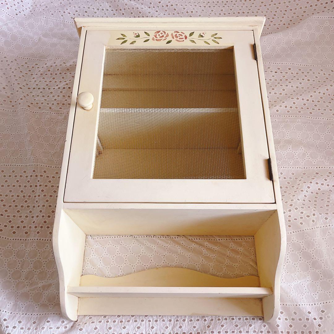 お値下げ♡マニーローズ木製品キッチン棚収納ラックフレンチカントリー雑貨ニトリ薔薇