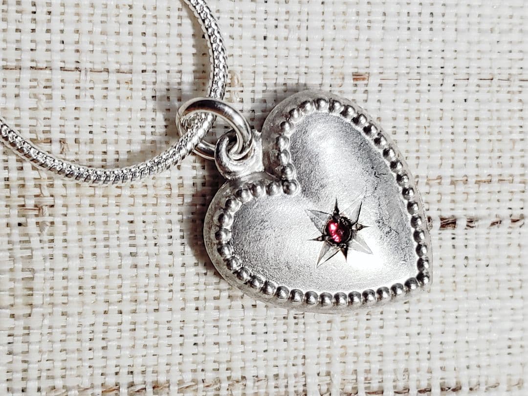 1940年代　スウィートハートジュエリー　パフィハート　シルバー WW2 星