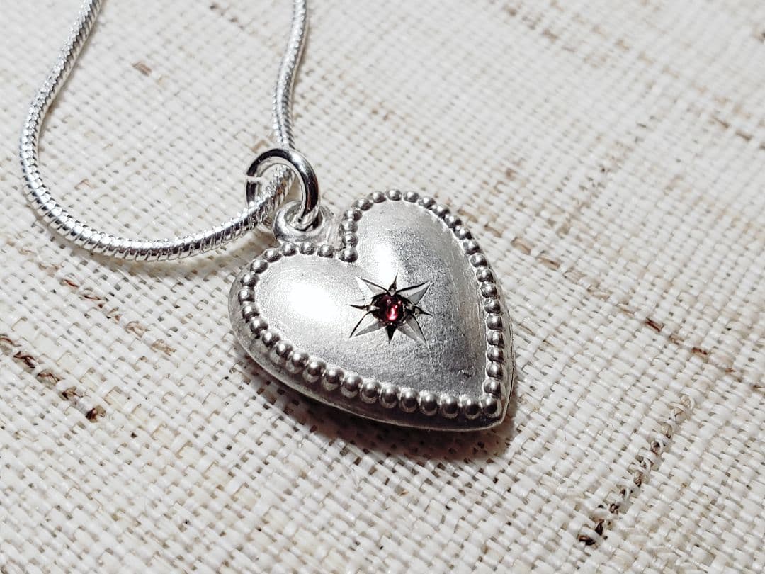 1940年代　スウィートハートジュエリー　パフィハート　シルバー WW2 星