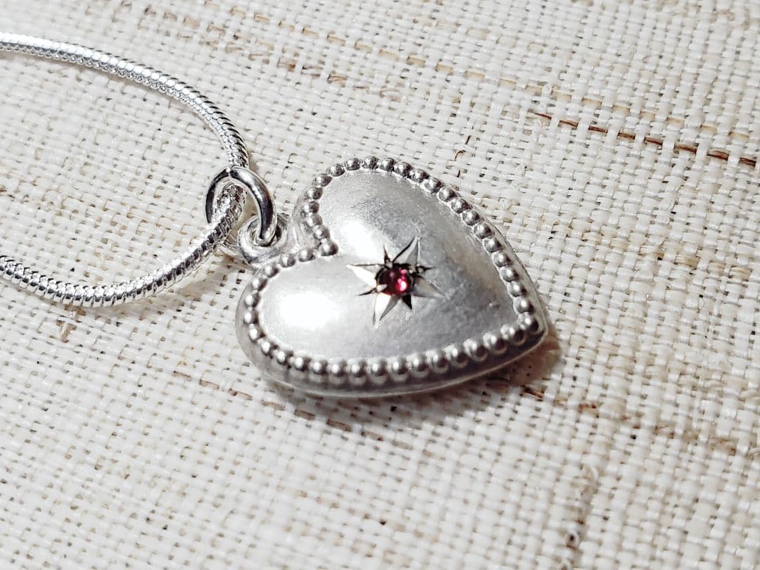 1940年代　スウィートハートジュエリー　パフィハート　シルバー WW2 星