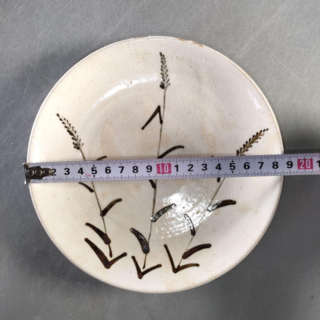 A1313-1/虎渓山 水月窯/花唐草文銘々皿10客/飾皿/菓子皿/懐石道具/