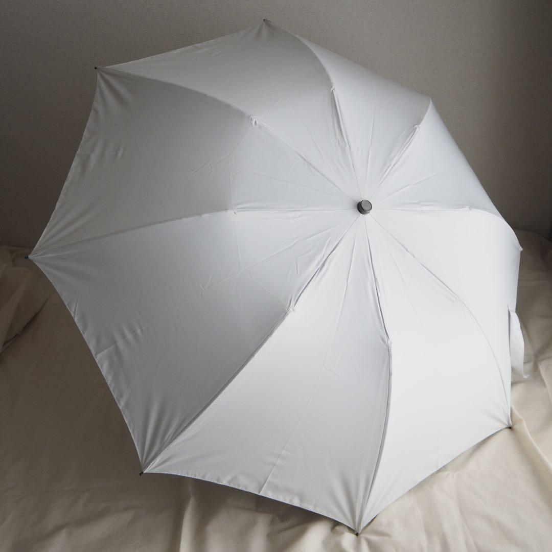 FOX umbrellas 折りたたみ傘 晴雨兼用　ライトグレー