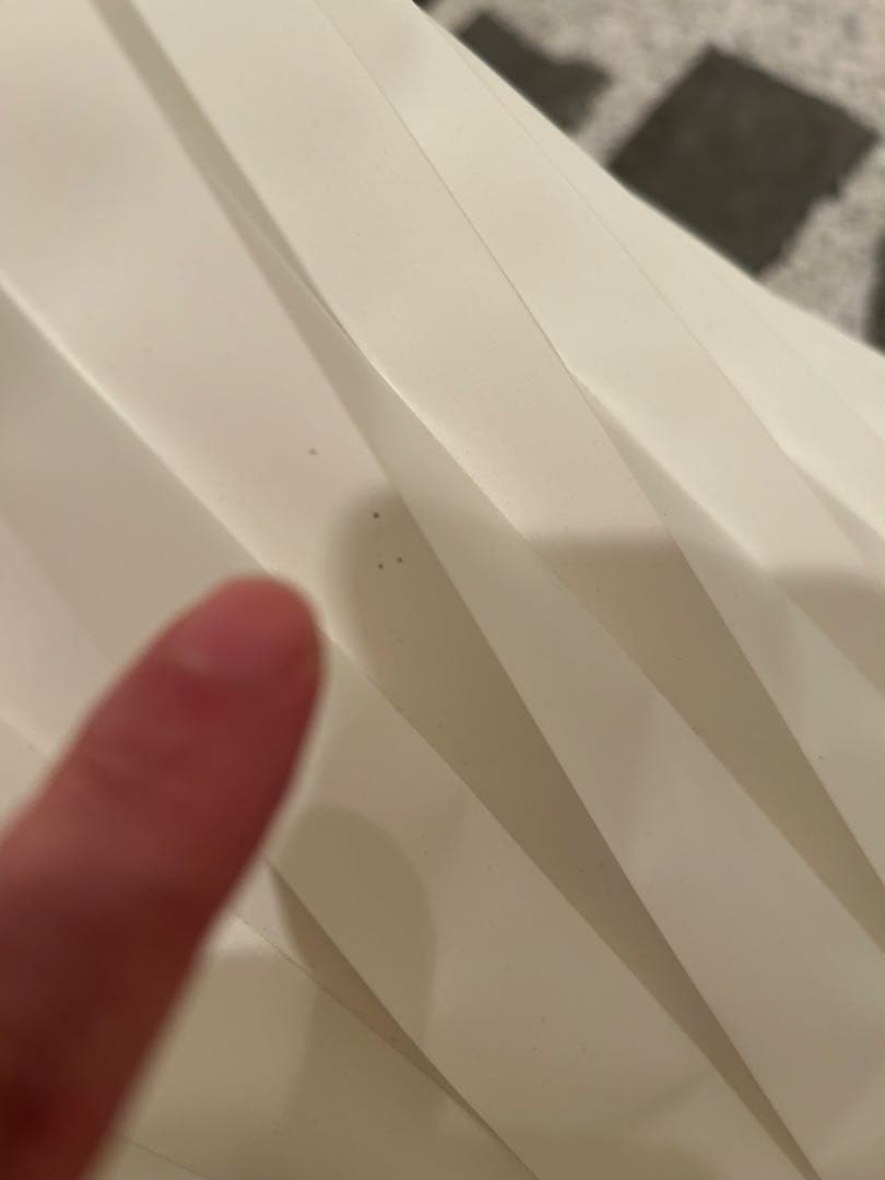 ACTUS アクタス ホワイト スパイラル フロアスタンドライト