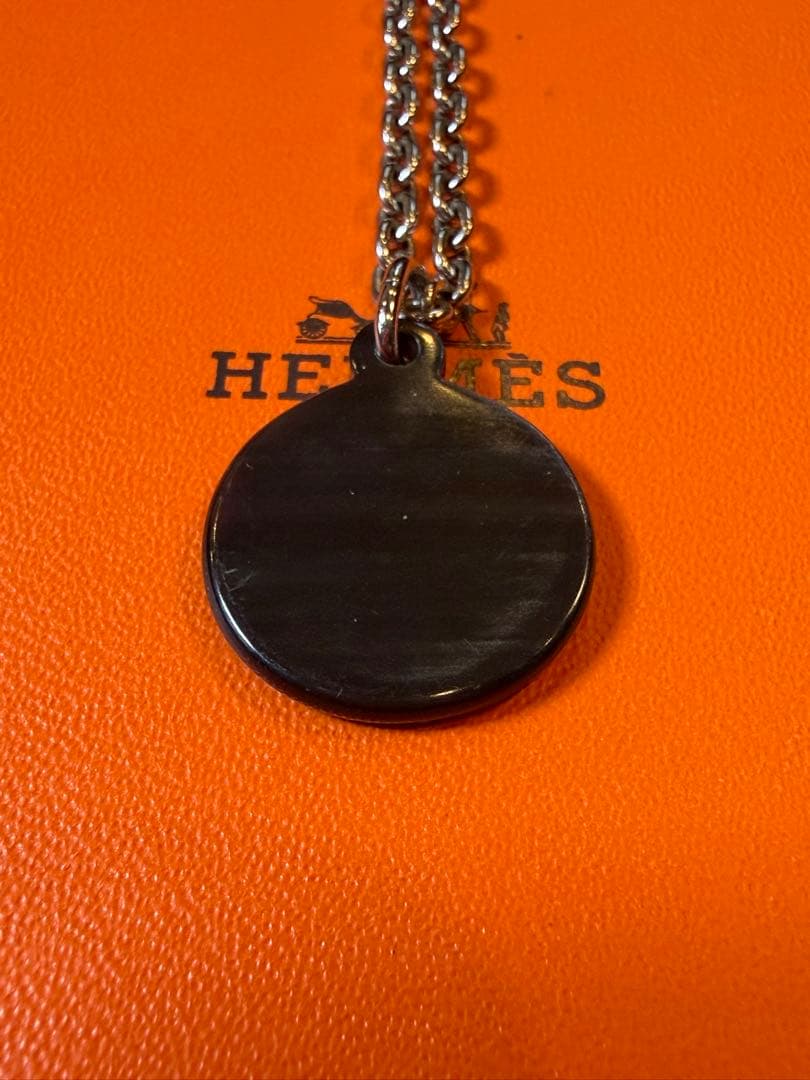 HERMES カルーゼル ネックレス 黒